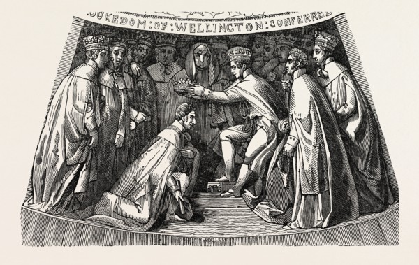 THE TENTH COMPARTMENT OF THE WELLINGTON SHIELD.