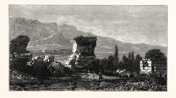THE RUINS OF SARDIS. Sardis or Sardes (Lydian: Sfard; Sardeis) was an ancient city at the location