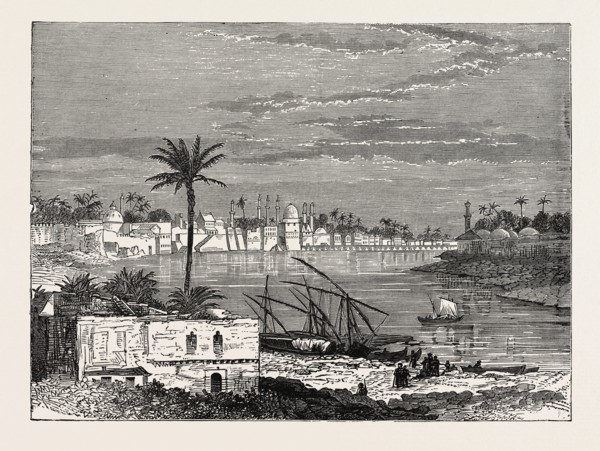 VIEW OF BAGHDAD. Capital of the Republic of Iraq
