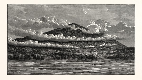 THE PEAK OF FERNANDO PO. Fernando Po (island) in Equatorial Guinea, now called Bioko