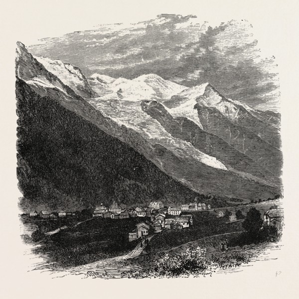 MONT BLANC (THE LOFTIEST PEAK IN THE ALPS). Mont Blanc or Monte Bianco (Italian), meaning "White