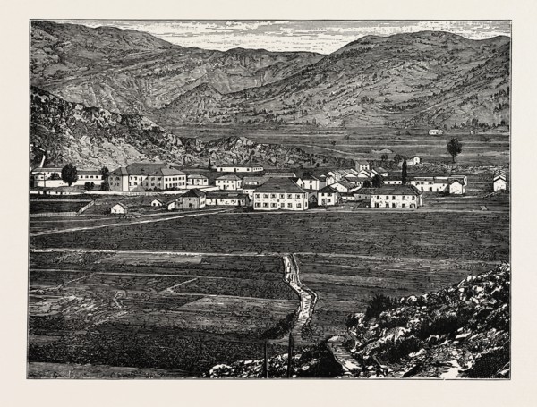 VIEW OF CETINJE, MONTENEGRO