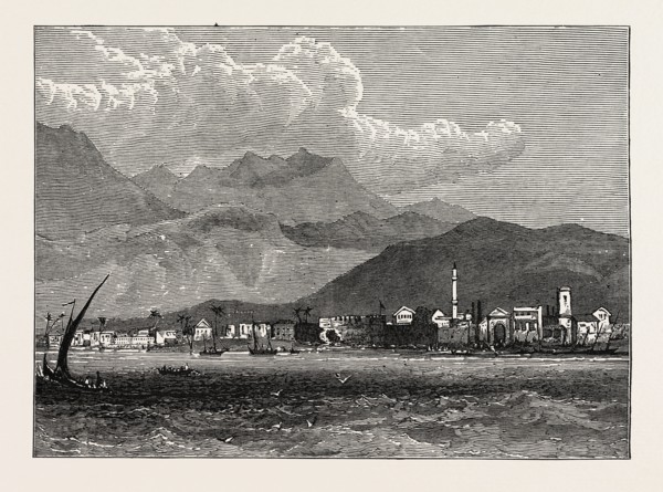 VIEW OF LARNAKA, CYPRUS