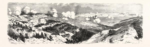 The two columns of attack of the Mayran division, on the extreme right (Case Malakoff) Soldiers