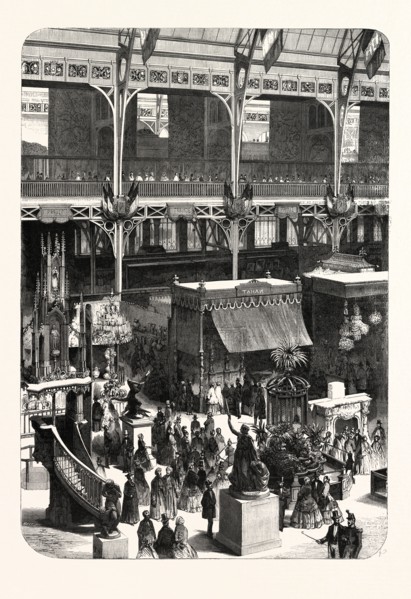 Paris, France, Exposition Universelle. An international Exhibition held on the Champs-Elysees in