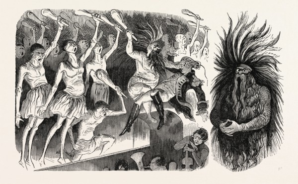 ThéÃ¢tre-Lyrique. Jaguarita, or the Indian poor complexion. Anacocasses large choir. (Left)