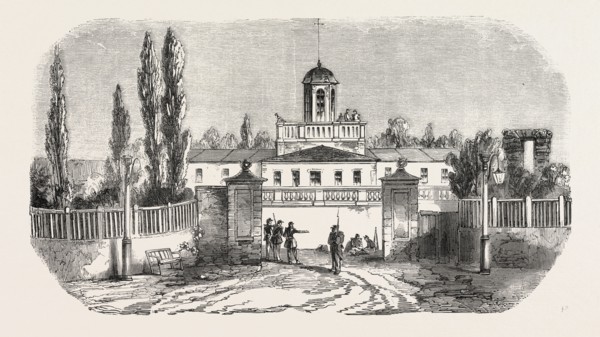 Circle Nobles, inhabited during the siege of Sevastopol by Prince Menschikoft. The Crimean War,