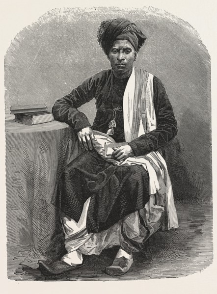 MERCHANT OF SURAT, INDIA. Surat is Gujarat's second largest city and India's 8th most populated