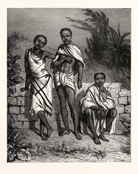 KHONDS EDUCATED BY THE BRITISH GOVERNMENT.  Khonds, or Kandhs are an aboriginal tribe of India,