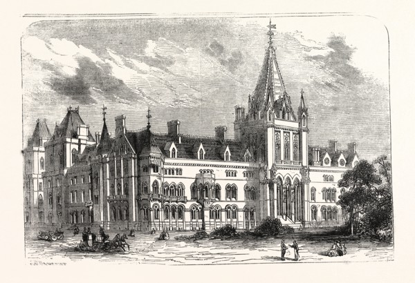 MR. SCOTT'S DESIGN FOR THE NEW FOREIGN OFFICE. UK, britain, british, europe, united kingdom, great