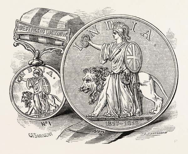 GIVEN BY HER MAJESTY, QUEEN VICTORIA, FOR SERVICES IN INDIA