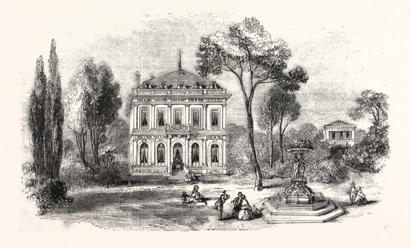 ROSSINI'S VILLA AT PASSY an area of Paris, France