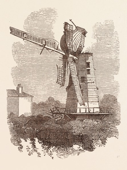 RAINSFORD MILL, COLCHESTER, STRUCK BY LIGHTNING. UK, britain, british, europe, united kingdom,