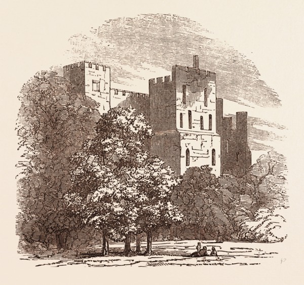 Ludlow Castle is a partly ruined uninhabited medieval building in the town of the same name in the