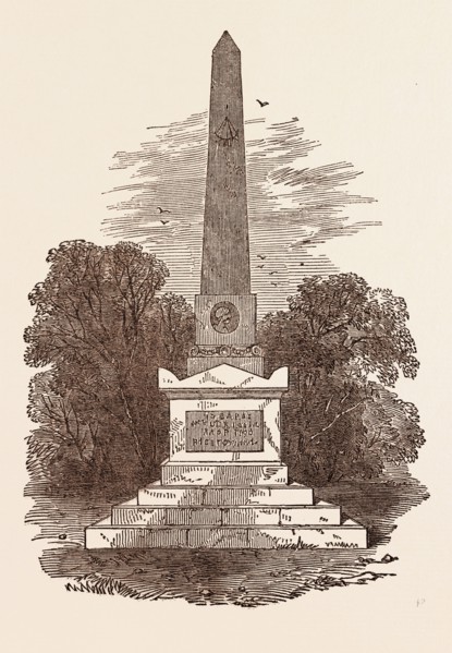 MONUMENT TO JOHN HOWARD, THE PHILANTHROPIST, AT KHERSON; DIED JANUARY 20, 1790