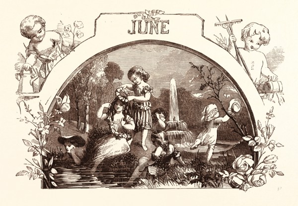 JUNE, calendar, year, month, monthly