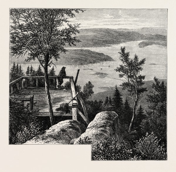 THE KING'S VIEW, KROKLEVEN, NEAR CHRISTIANIA, OSLO