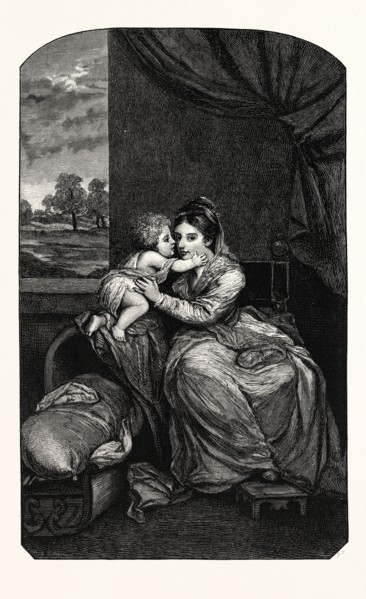 Lady Melbourne and Child, by Sir J. Reynolds, P.R.A.