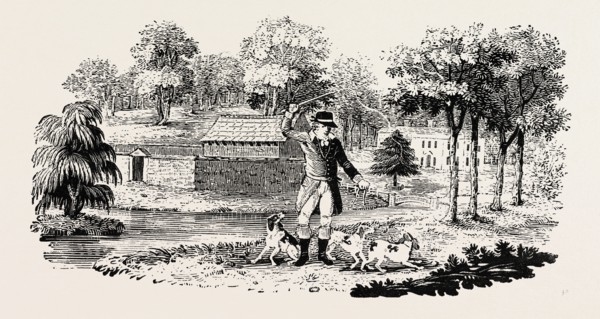 From The Chase, by W. Somerville, UK, britain, british, europe, united kingdom, great britain,