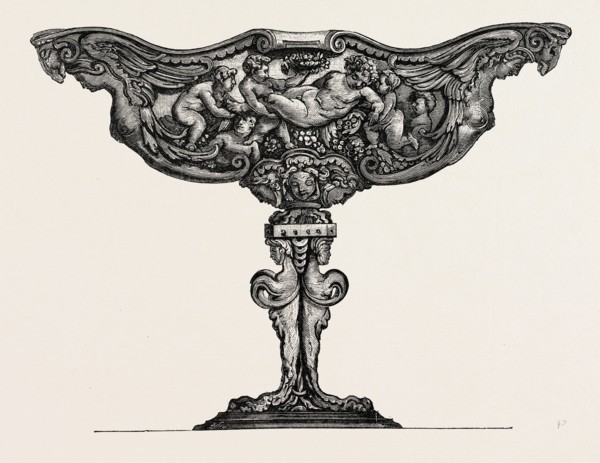 Silver Tazza. Sixteenth Century. Italian Work