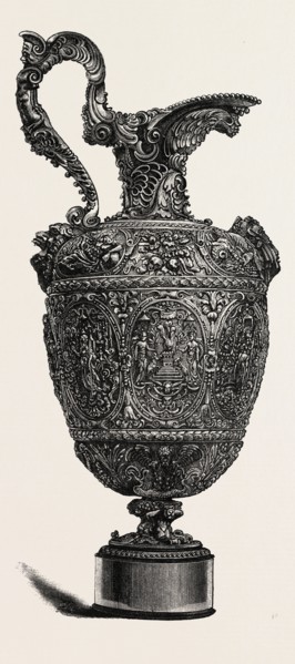 Silver-Gilt Ewer. Sixteenth Century. Augsburg Work, Germany
