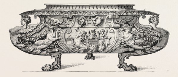 Silver Wine-Cooler. Sixteenth Century. Italian Work