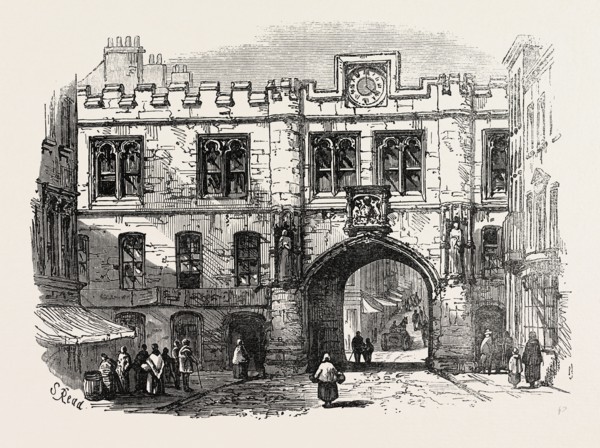 LINCOLN: STONE BOW, UK, 1869