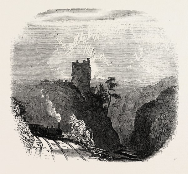 THE CALEDONIAN RAILWAY: WOODHOUSE TOWER, UK, 1847