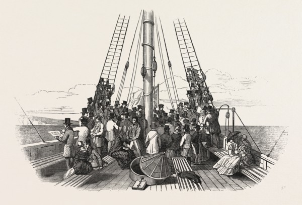 MEETING OF THE BRITISH ASSOCIATION AT SOUTHAMPTON: THE PRESIDENT'S GEOLOGICAL LECTURE ON BOARD THE
