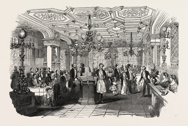 THE END OF THE SEASON, 1846, OFF TO PARIS: PARISIAN CAFE