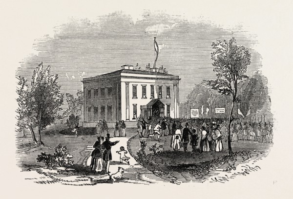 OPENING OF THE QUEEN'S PARK, MANCHESTER, UK, 1846