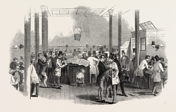 THE CLEARING HOUSE, IN LOMBARD STREET, UK, 1847