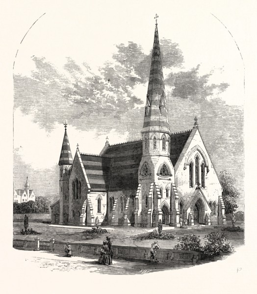 ST. PAUL'S CHURCH, WEST SMETHWICK, SOUTH STAFFORDSHIRE, 1858