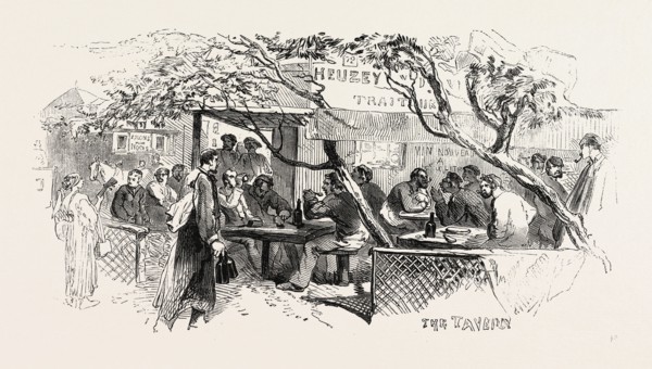 THE TAVERN, PARIS, 1859