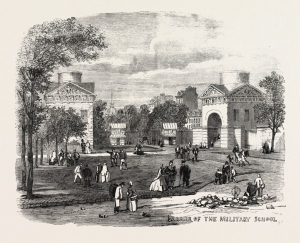 BARRIER OF THE MILITARY SCHOOL, PARIS, 1859