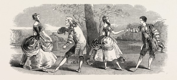 CHRISTMAS AT THE THEATRES: LYCEUM: SCENE FROM "THE GOLDEN BRANCH." 1848
