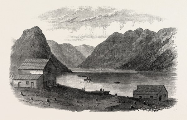 SKETCHES FROM BRITISH COLUMBIA: PORT ANDERSON, ANDERSON LAKE, 1864