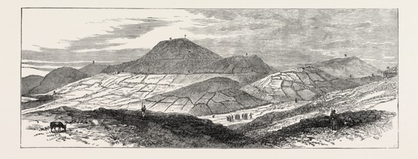 THE CIVIL WAR IN SPAIN: MONTE MONTANO, THE RIGHT OF THE CARLIST POSITIONS: FROM THE HILL ABOVE SAN