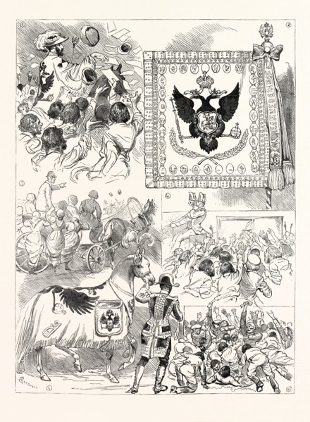 THE IMPERIAL CORONATION AT MOSCOW, 1883