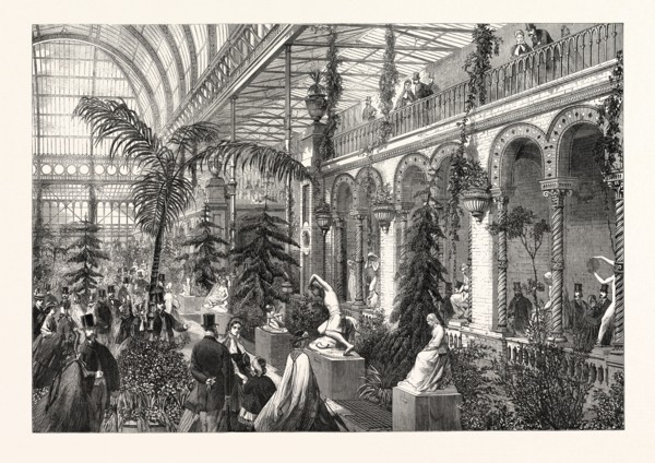 EXHIBITION OF SCULPTURE IN THE GARDEN OF THE HORTICULTURAL SOCIETY, SOUTH KENSINGTON, LONDON, UK,