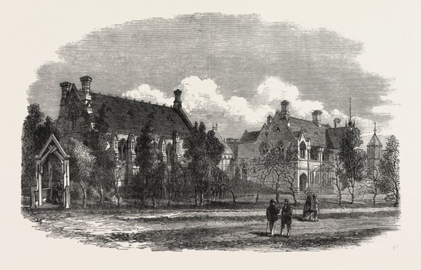 THE MUSEUM, GOVERNMENT BUILDINGS, CANTERBURY, NEW ZEALAND, 1868