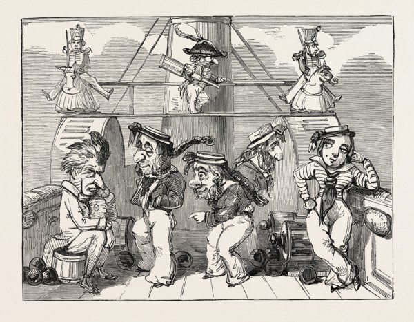 CHRISTMAS PANTOMIMES: PRINCESS' THEATRE. SCENE FROM THE PANTOMIME OF "HARLEQUIN BILLY TAYLOR; OR,