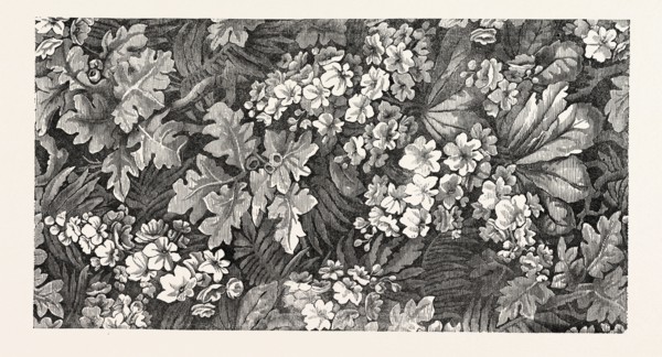 CARPET. BY BRINTON AND SONS KIDDERMINSTER. 1851