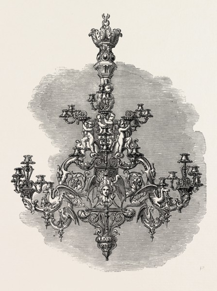 CHANDELIER. HANOVER. 1851