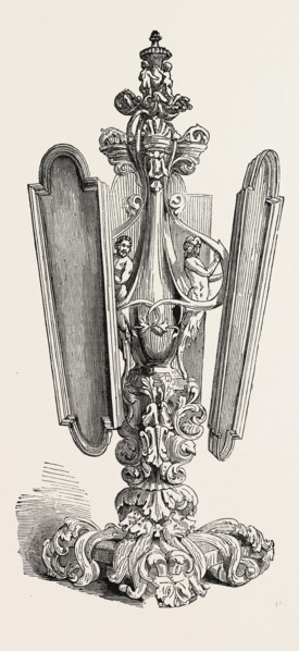 STAND FOR PICTURES. BY LEISTLER. 1851