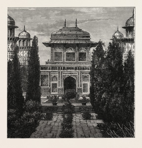THE MAUSOLEUM OF ETMADDOWLAH, AGRA, INDIA