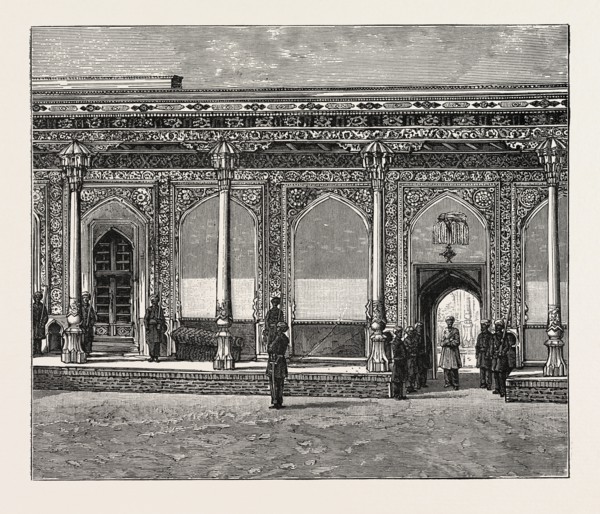 COURT OF THE PALACE OF THE EX-KHAN OF KHOKAN