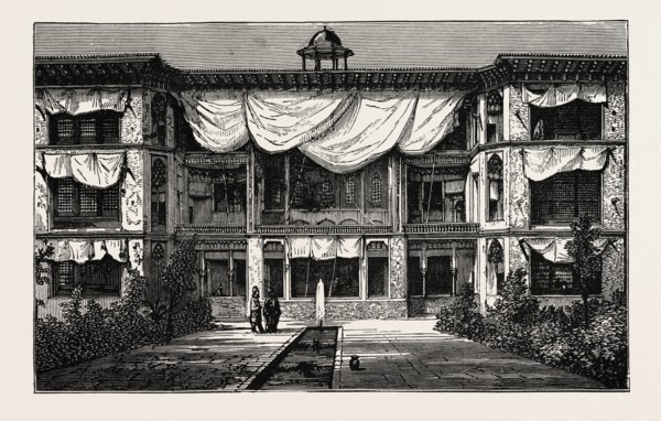 THE SHAH'S PALACE AT TEHERAN