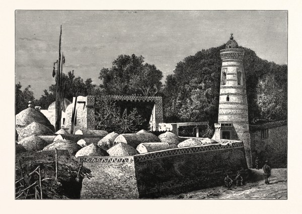 CEMETERY AT KHIVA