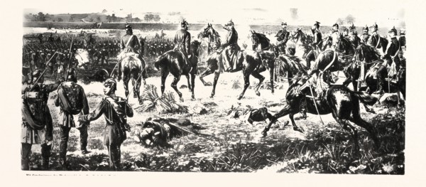 Franco-Prussian War: BATTLE OF THE FIFTH ARMY CORPS NEAR  Wissembourg ON THE 4TH AUGUST 1870th.